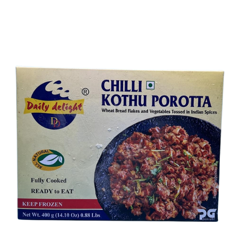 Buy Daily Delight Frozen Chilli Kothuporotta Online, Lakshmi Stores, UK