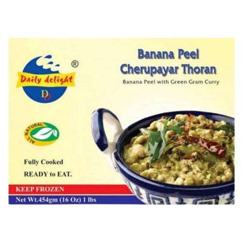 Buy Daily Delight Frozen Banana Peel Cherupayar Thoran Online, Lakshmi Stores, UK