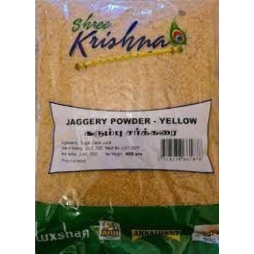 Buy Shree Krishna Yellow Jaggery Powder Online, Lakshmi Stores, UK