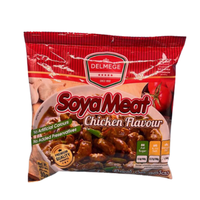 Buy Delmege Soya Meat Chicken Flavour Online from Lakshmi Stores, UK
