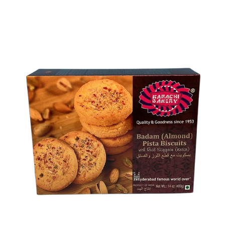 Buy Karachi Biscuits Badam Pista Online from Lakshmi Stores