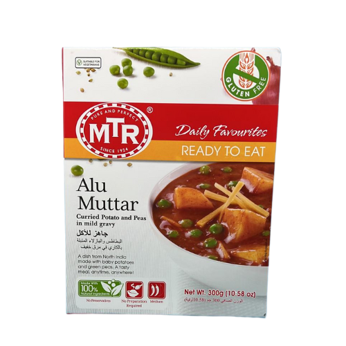 Buy MTR Ready To Eat Alu Muttar Online from Lakshmi Stores
