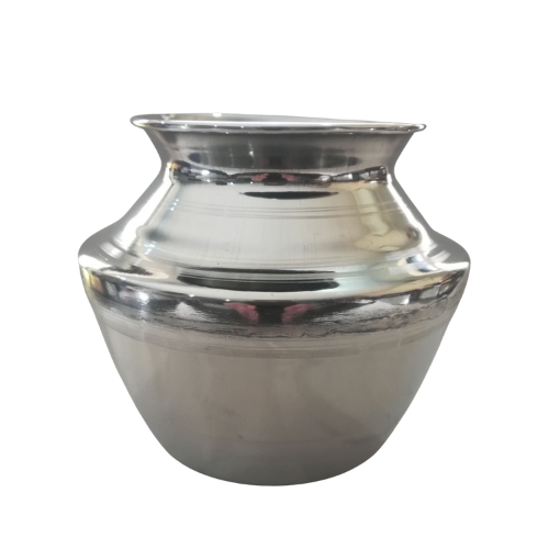 SS POT (CHOMBU) FOR WATER - 6INCHES