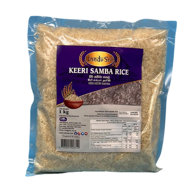 Buy Indu Sri Keeri Samba Rice Online from Lakshmi Stores, UK