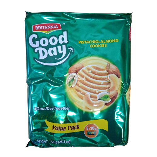 Buy Britannia Good Day Pista Badam Cookies Family Pack Online