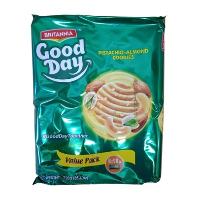 Buy Britannia good day pista Badam cookies online in  Lakshmi Stores, UK