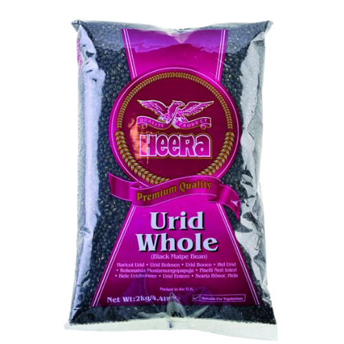 Buy HEERA URID WHOLE BLACK WITH SKIN 500G Online