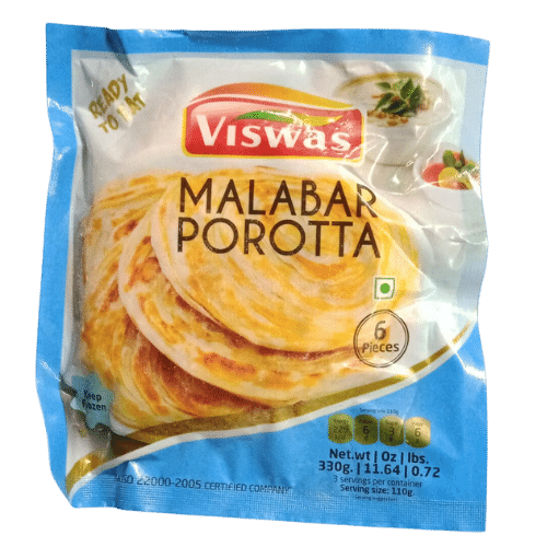 Buy Viswas Frozen Malabar Poratha 330g Online