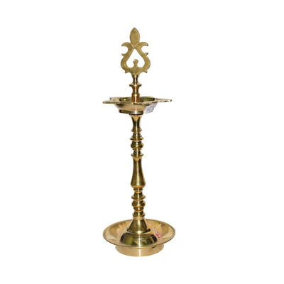 Buy KUTHU VILAKKU (LAMP) in BRASS 7'' INCHES Online in UK