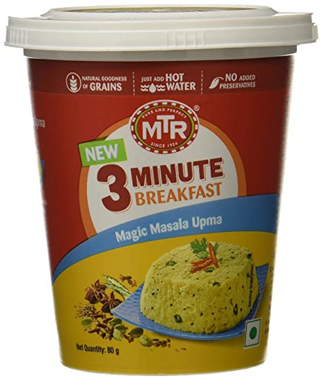Buy MTR 3 MIN CUPPA UPMA - MAGIC MASALA Online in UK