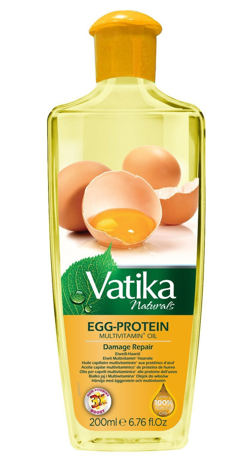 Buy VATIKA EGG PROTEIN ENRICHED HAIR OIL Online in UK