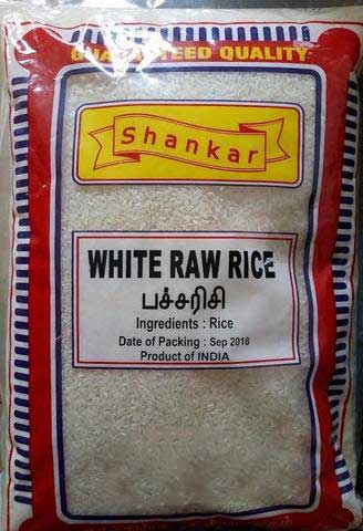 Buy Shankar White Raw Rice 2kg Online