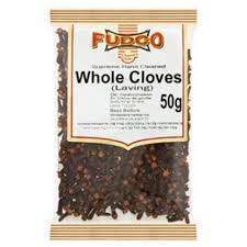 Buy Fudco Cloves Whole Grade A Js Tray 50G Online