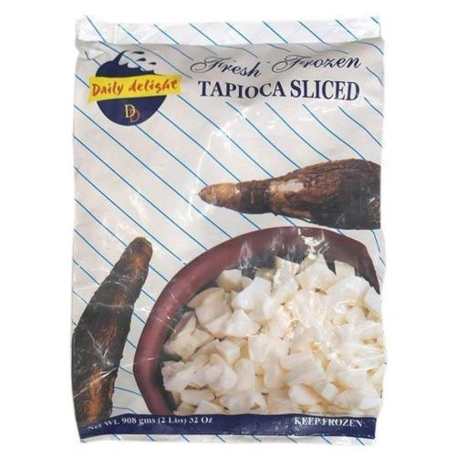 Buy Daily Delight Frozen Sliced Tapioca (Cassava) 908G Online