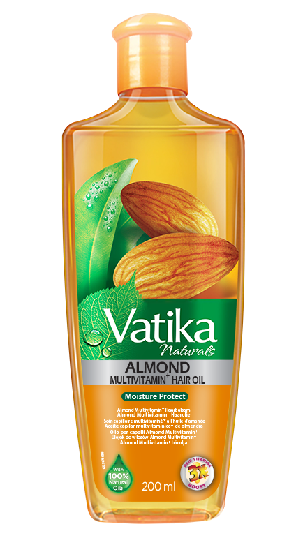 Buy Vatika Multivitamins Almond Hair Oil 200ml Online