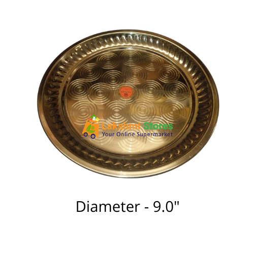 Buy Brass Plate 8 Inches Online