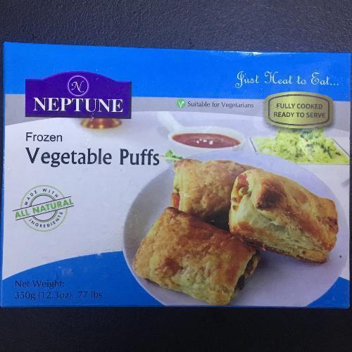 Buy Neptune Frozen Veg Puffs 350G Online