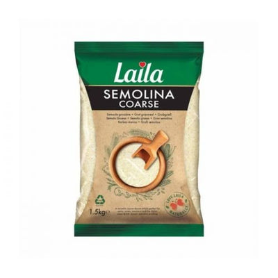 Buy LAILA SEMOLINA (RAVA) COARSE Online in UK