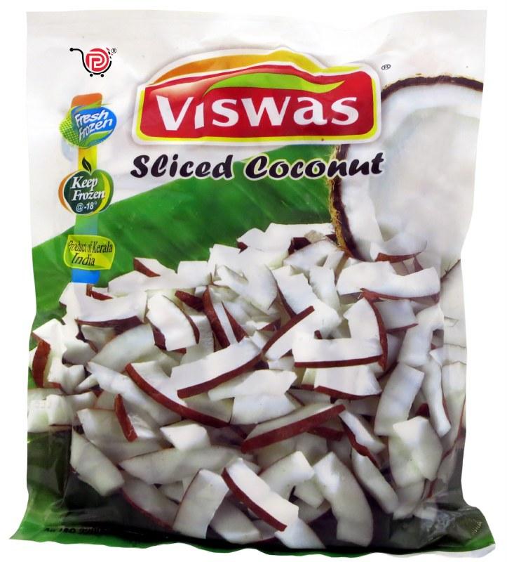 Buy Viswas Frozen Sliced Coconut 400g Online