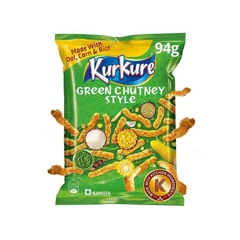 Buy KURKURE GREEN CHUTNEY STYLE Online in UK