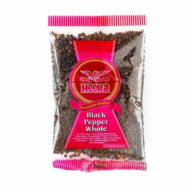 Buy Heera Black Pepper Whole 100g Online