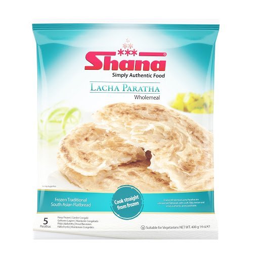 Buy Shana Frozen Lacha Wholemeal Paratha 400g Online