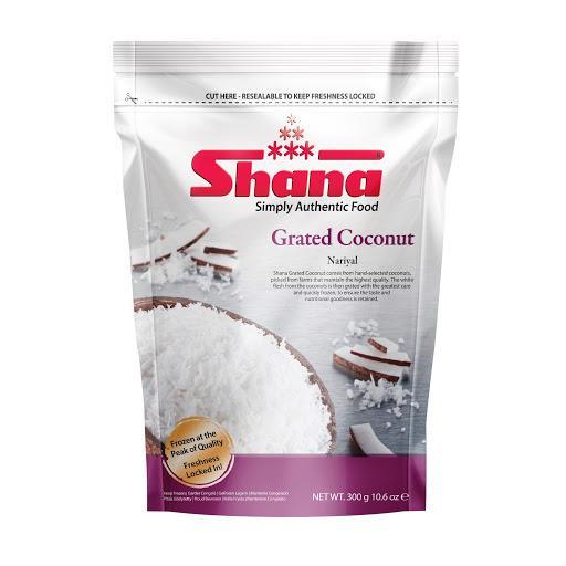 Buy Shana Frozen Grated Coconut 300g Online
